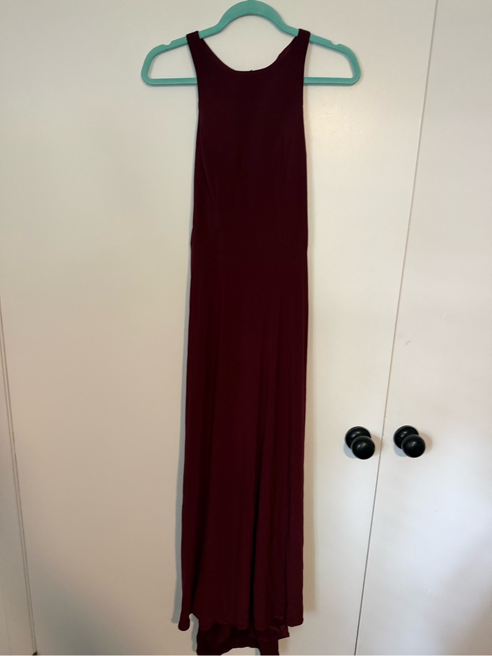 SORELLA VITA Sleeveless Maxi Dress in Burgundy